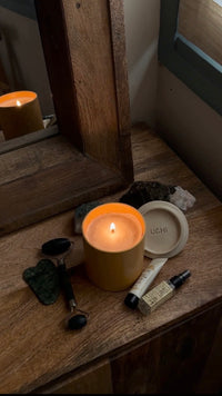 Hammam candle with refill program option