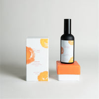 Hammam spray with its packaging, sleek & minimal design
