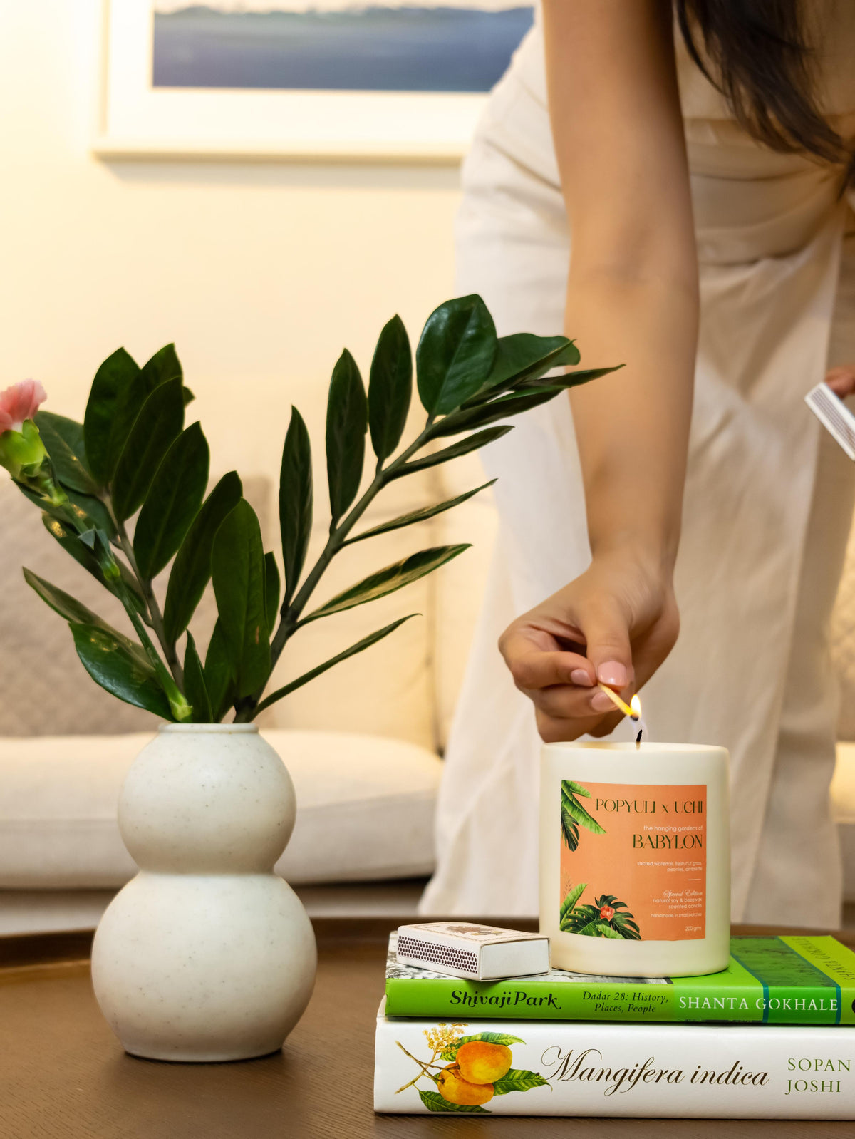 Handcrafted Soy Wax Babylon Candle for Home Décor